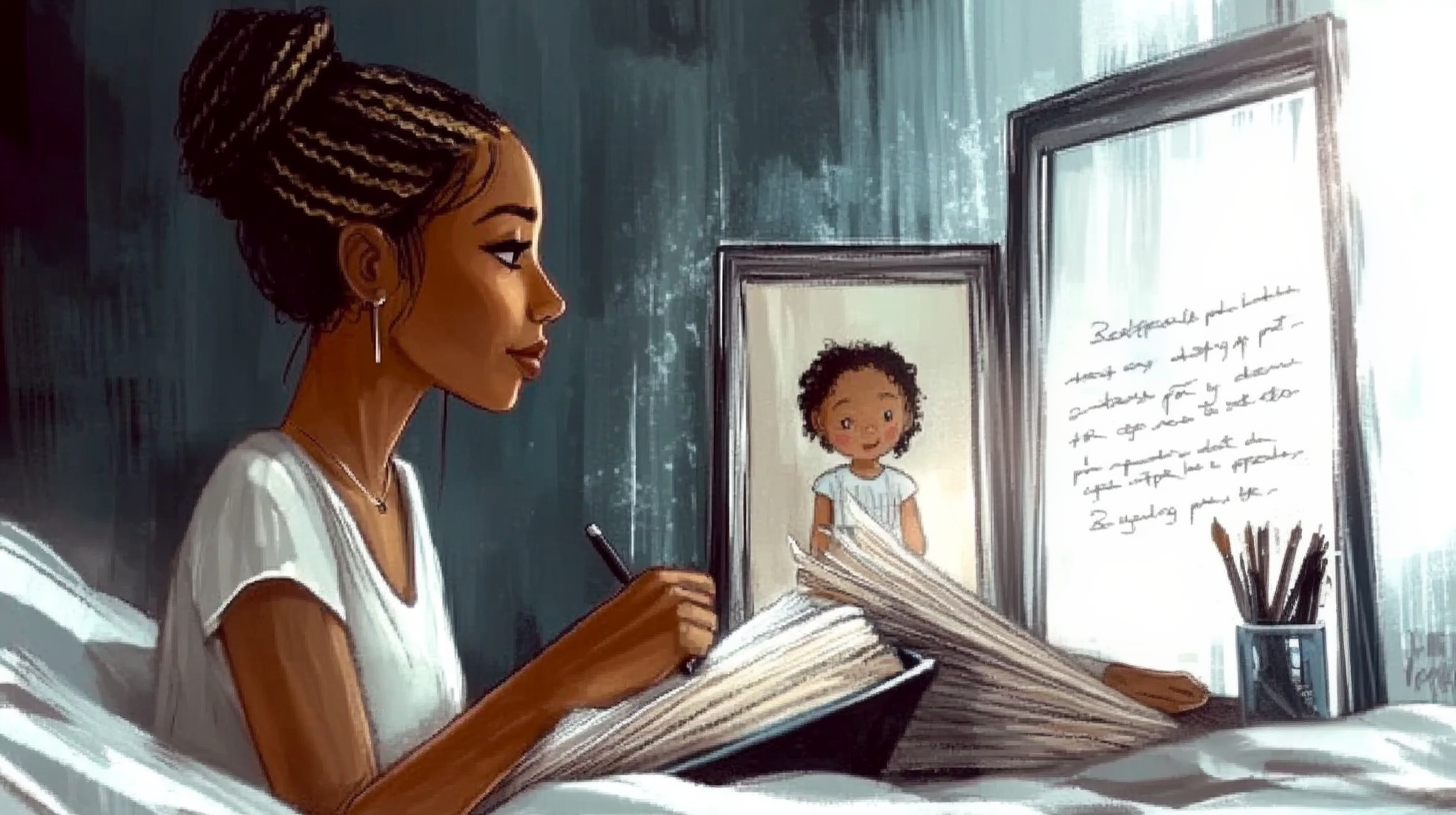 Journal artwork for Embracing Creativity: How Artistic Expression Helps Women with Bipolar Disorder
