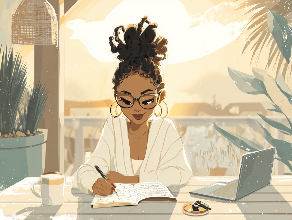 Journal artwork for Life Lessons Series: The only validation I need is my parking. – Onika L. Dainty