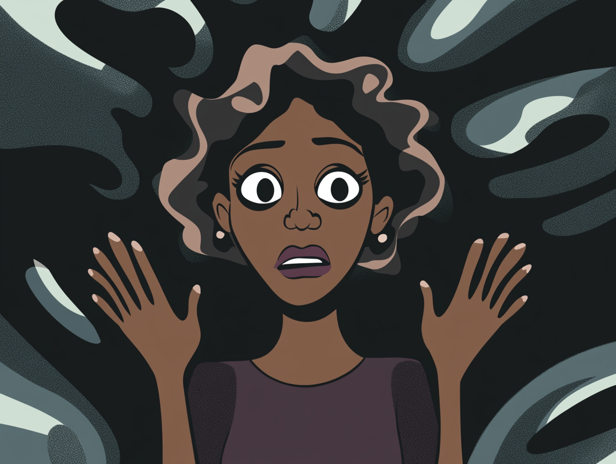 Journal artwork for Navigating Fear: Women’s Experiences with Anxiety and Bipolar Disorder