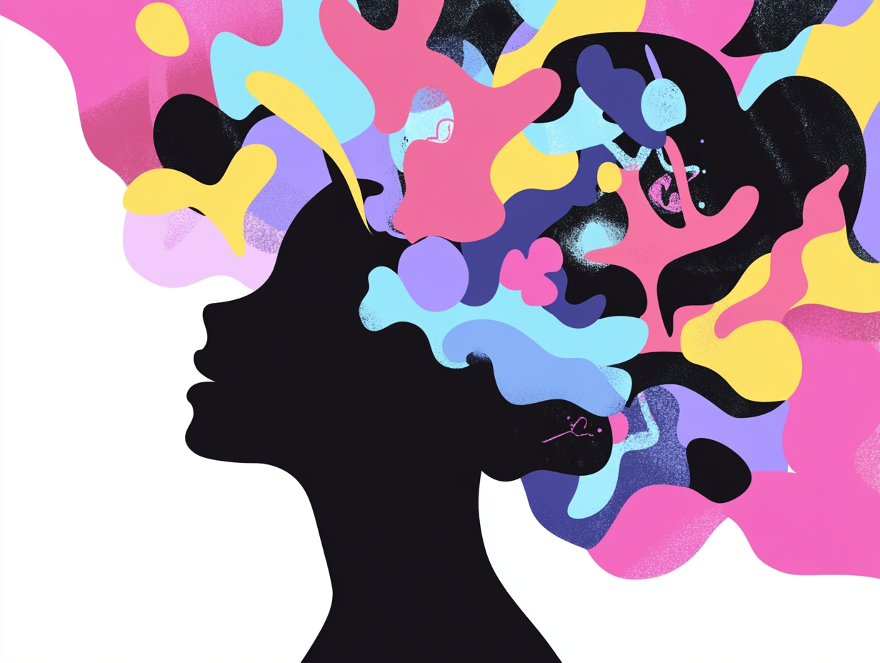 Journal artwork for Navigating Manic Love: Stories from Women with Bipolar Disorder