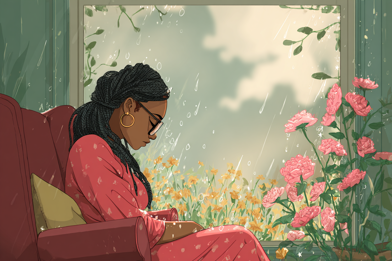 Journal artwork for No Rain, No Flowers - My Pink Sweatshirt