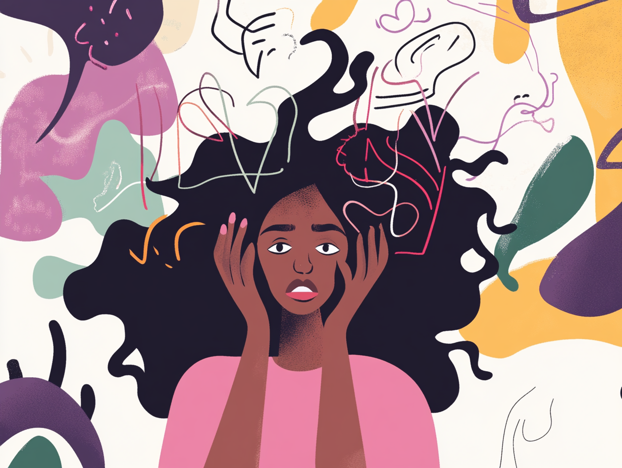 Journal artwork for Positive and Negative Self-Talk: The Female Bipolar Experience